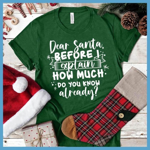 Dear Santa T-Shirt_5840