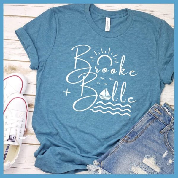 Designer Brooke & Belle – Summer Boat T-Shirt_9896