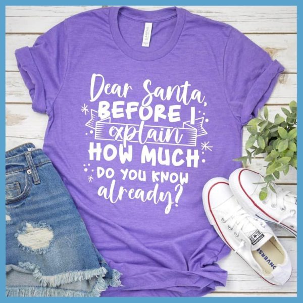 Dear Santa T-Shirt_5840